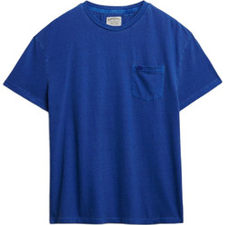 Superdry Ανδρικό Αθλητικό T-Shirt Μπλε M1012371A-K5B