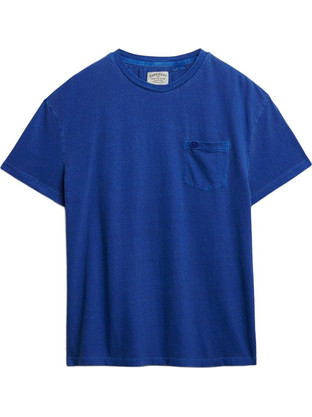 Superdry Ανδρικό Αθλητικό T-Shirt Μπλε M1012371A-K5B
