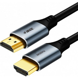 iBox Καλώδιο HDMI 2.0 HDMI Male to HDMI Male 3m Black ITVFHD093
