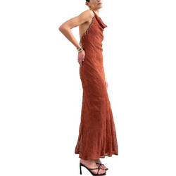 Topshop Maxi Καλοκαιρινό Φόρεμα για Γάμο / Βάπτιση Rusted 31001175