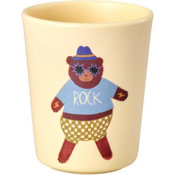 Rice Rice Παιδικό Ποτήρι Bear Print 150ml