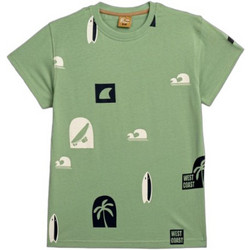 Funky Παιδικό T-Shirt Κοντομάνικο Πράσινο 126-105112-1