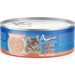 Alphapet Super Premium Adult Grain Free with Salmon in Broth 70gr