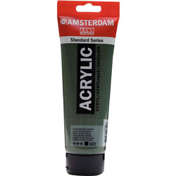 Royal Talens Amsterdam 622 Olive Green Deep Ακρυλικό Χρώμα Ζωγραφικής 250ml