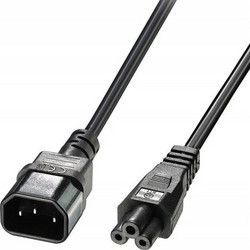 Lindy 30343 Προέκταση Καλωδίου Τροφοδοσίας IEC C14 to IEC C5 5m