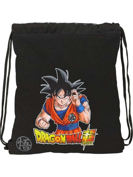 Dragon Ball Combat Παιδική Τσάντα Πλάτης Γυμναστηρίου Μαύρη