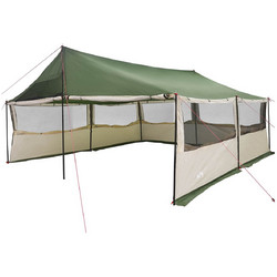 vidaXL Τέντα Παραλίας Πράσινη 600x400x268cm 42028603