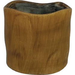 MarHome Κασπώ Δαπέδου Τσιμεντένιο Καφέ 12x11cm 06-20035