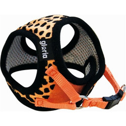 Gloria Pets Leopard Σαμαράκι Σκύλου Γιλέκο Πορτοκαλί Small