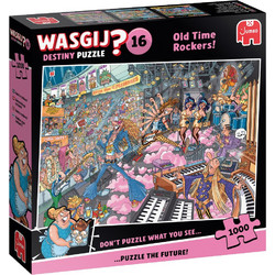 Puzzle Jumbo Wasgij Destiny 16 Old Time Rockers 1000 Κομμάτια
