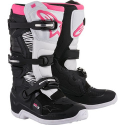 Alpinestars MX Stella Tech 3 Black White Pink