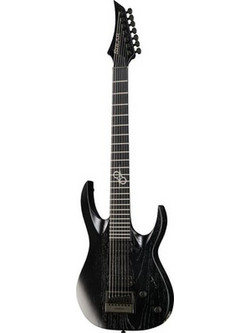 Solar Guitars A1.7BOP Ηλεκτρική Κιθάρα ST Style με Μαγνήτες HH & Ταστιέρα Ebony 7 Χορδών Black Open Pore Matte