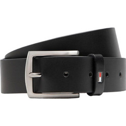 Tommy Hilfiger Denton Ανδρική Ζώνη Δερμάτινη Μαύρη AM0AM08360-990