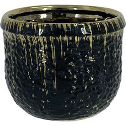 MarHome Κασπώ Εσωτερικού Χώρου Μαύρο Χρυσό 14.5x12cm 06-20018