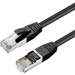 Microconnect S/FTP Cat.6a Καλώδιο Δικτύου Ethernet 20m Black 5704174257790