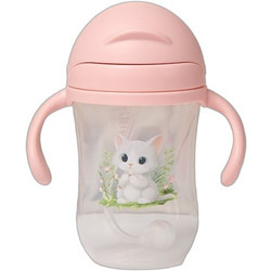 Kiokids Παγούρι με Λαβές Γατάκι 6m+ 300ml