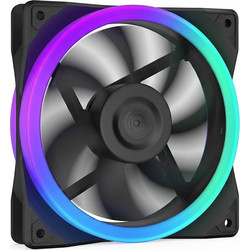 Endorfy Corona 120 Reverse Case Fan 120mm ARGB με Σύνδεση 3-Pin 4-Pin PWM Black