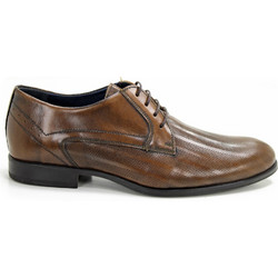 Damiani Ανδρικά Σκαρπίνια Derby Δερμάτινα Καφέ D2200