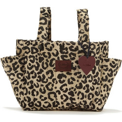 La Millou Mollet Ortalion Τσάντα Καροτσιού Leopard Cream