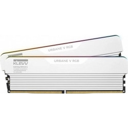 Klevv Urbane V RGB 32GB (2X16GB) DDR5 RAM 6000MHz C28 White KD5AGUA80-60B280M