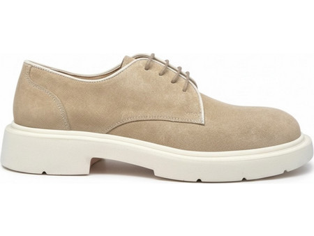 Ben Tailor Ανδρικά Σκαρπίνια Derby από Καστόρι Μπεζ BENT.1591