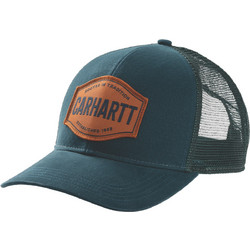Carhartt Ανδρικό Καπέλο Jockey με Δίχτυ Υφασμάτινο Πετρόλ 107713-HV0OS