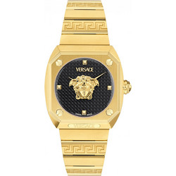 Versace Medusa Antares Γυναικείο Ρολόι με Χρυσό Μεταλλικό Μπρασελέ VE0R00525