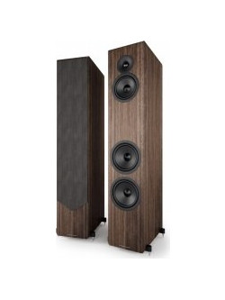 Acoustic Energy AE320 Ζεύγος Ηχείων Hi-Fi Δαπέδου 200W 3 Δρόμων Walnut