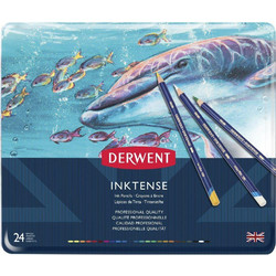 Derwent Inktense Κασετίνα Ξυλομπογιές Σετ 24τμχ D0700929
