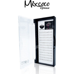 Mixcoco Fan 4D Type Βλεφαρίδες Τρίχα-Τρίχα 0.07mm C 13mm SKU240041