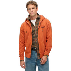 Superdry Ανδρική Ζακέτα Φούτερ με Κουκούλα και Φερμουάρ Κοραλί M2014404A-9RF