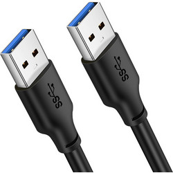 Cabletime CT-AMAMN Καλώδιο USB-A Male 3.0 to USB-A Male 3m Black
