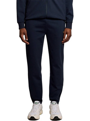 Lyle & Scott Ανδρικό Παντελόνι Φόρμας Fleece με Λάστιχο Navy Μπλε ML2485SPCFL