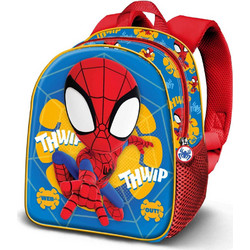 Karactermania Marvel Spiderman Web Out Σχολική Τσάντα Πλάτης Νηπιαγωγείου Πολύχρωμη 09569