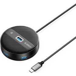 Orico YS1-C2 USB Hub 3.0 USB-C με 4 Θύρες USB-A & Εξωτερική Παροχή Ρεύματος