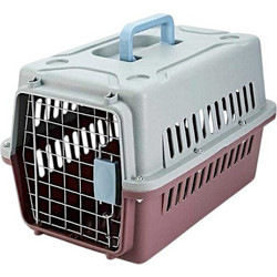 Tradesor Κλουβί Μεταφοράς Σκύλου 48x32x30cm Μπορντό 574072