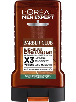 L'Oreal Paris Men Expert Barber Club Ανδρικό Αφρόλουτρο σε Gel 250ml