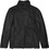 Double Ανδρική Ζακέτα Fleece με Φερμουάρ Μαύρη MFT-13A