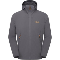 Rab Ανδρικό Μπουφάν Χειμωνιάτικο Puffer Γκρι QWS-76-GRH-LRG