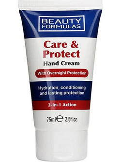 Beauty Formulas Care & Protect Ενυδατική Κρέμα Χεριών 75ml