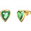 Guess Crystal Love Γυναικεία Σκουλαρίκια Καρφωτά από Ατσάλι UBE06361JWYGGNT