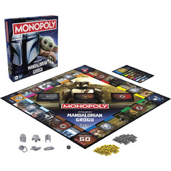 Hasbro Monopoly Star Wars The Mandalorian & Grogu Edition Επιτραπέζιο Παιχνίδι 8+ Ετών για 2-4 Παίκτες