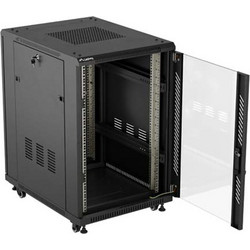 Lanberg FF01-6818-12B Επιδαπέδια Καμπίνα Rack 18U 60x80x97.32cm