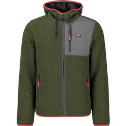 Norway Ανδρική Ζακέτα Fleece με Κουκούλα και Φερμουάρ Χακί 869509
