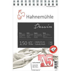 Hahnemuhle Dessin Μπλοκ Σχεδίου A5 150gr/m² 25 Φύλλα