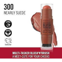 Rimmel Blush 'n' Brush 300 Nearly Suede Stick Blush 8gr