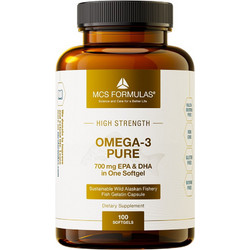 MCS Formulas Omega-3 Pure Ιχθυέλαιο 100 Μαλακές Κάψουλες