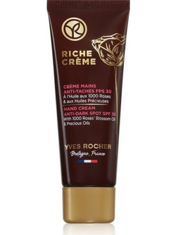 Yves Rocher Riche Κρέμα Χεριών για Πανάδες SPF50 50ml
