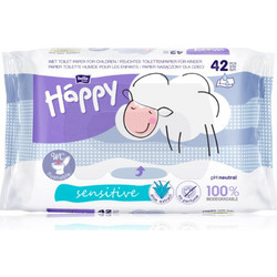 Bella Happy Sensitive Μωρομάντηλα Χωρίς Οινόπνευμα & Άρωμα με Aloe Vera 42τμχ