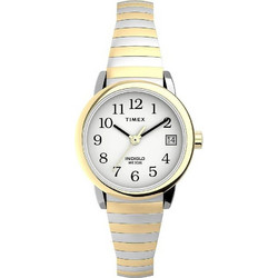 Timex Γυναικείο Ρολόι με Ασημί Χρυσό Μεταλλικό Μπρασελέ TW2U79100